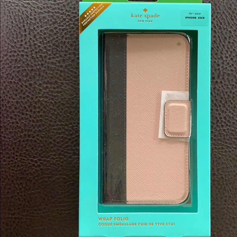 New Kate Spade Wrap Folio iPhone XS/X case!